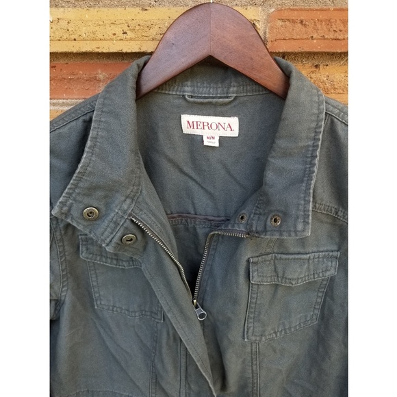 Merona gray utility jacket - Picture 3 of 4